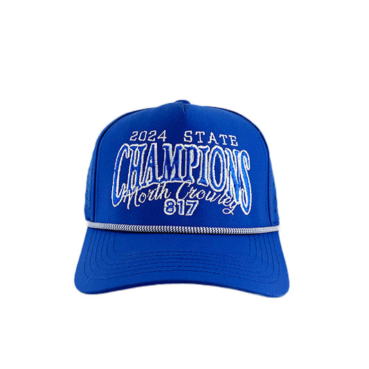 2024 North Crowley State Championship Snapback | Blue