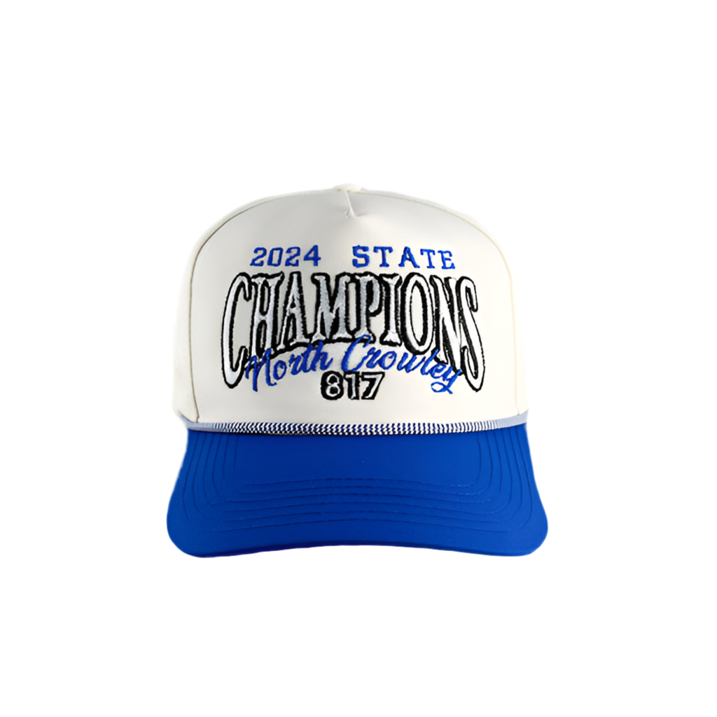 2024 North Crowley State Championship Snapback | Natural/Blue